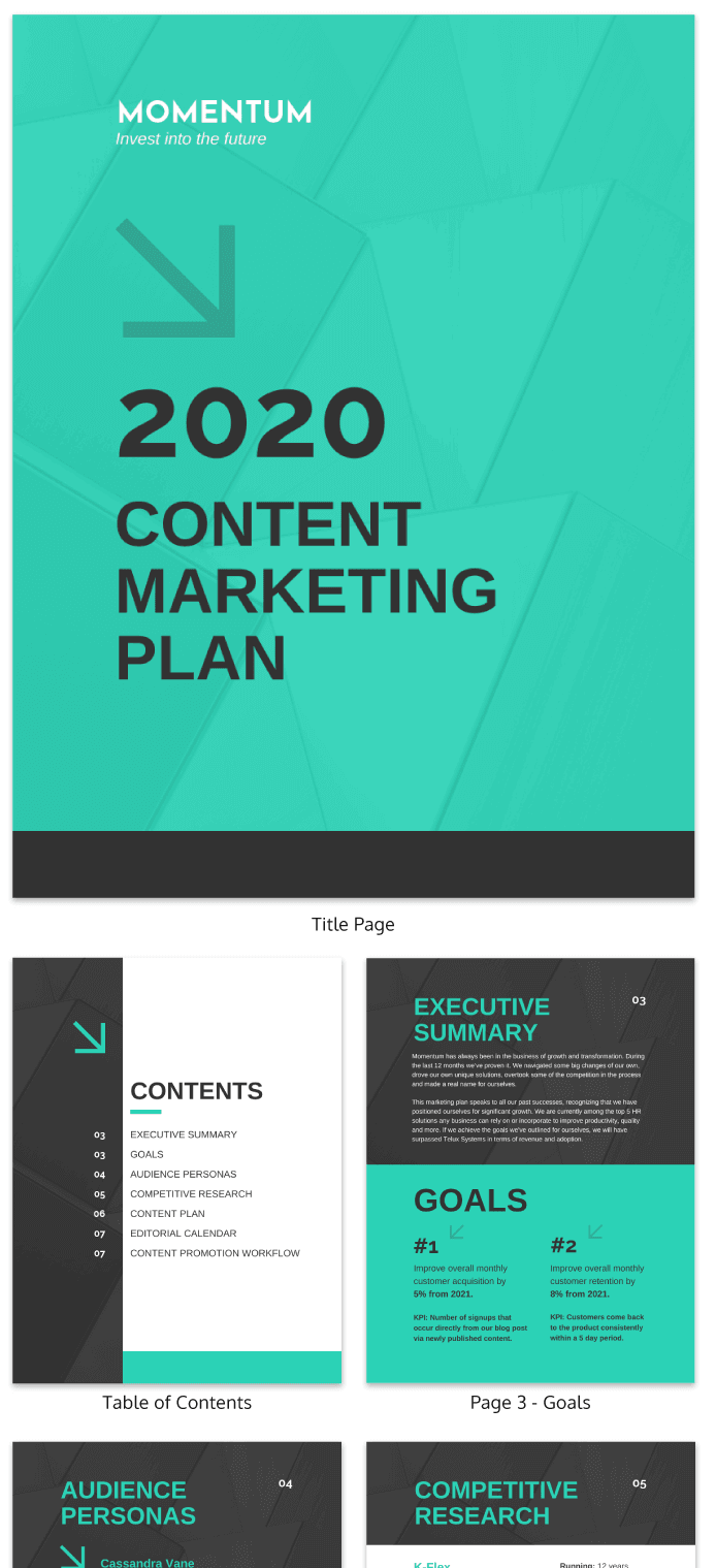 Marketing de sitios web para Pymes: Guía definitiva 6 Propuesta de plan de marketing