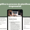 modelo canvas, palntila, notion, recursos, angie benavides marketing