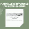 Plantilla de Copywriting para Redes Sociales